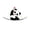 A 1Pcs, variant on Tuscom 1Pcs Cute Cartoon Panda Static Cling Window Stickers, Reusable Glass Door Decals for Teens Room Nursery, Removable Wall Decoration for Home Kitchen Office Display