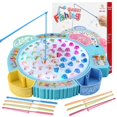 thumbnail image 1 of Juego de pesca Pakoo Light Up con música, 45 peces y 8 cañas, 1 of 6