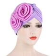 thumbnail image 2 of iHPH7 Head Bands for Women's Hair Head Scarf for Women's Hair Beanie for Women Chemo Turbans for Women Head Wrap Scarf, Purple One Size, 2 of 2