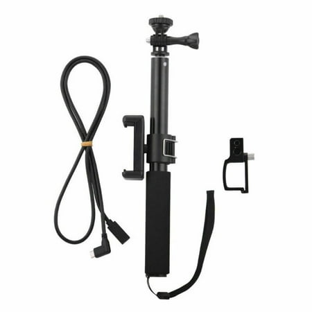 Image of 2 in 1 Portable Extension Selfie Stick+Type-C Cable Tripod Kit Gimbal Camera Extensible Selfie Stick for DJI (OSMO POCKET) Accessories Spare Part