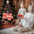 thumbnail image 3 of Costway Arbre de Noël Pré-Éclairé 5.6 Pieds 6 Modes d'Éclairage Décoration Colorée Intérieure Extérieure, 3 of 9