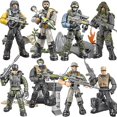 thumbnail image 2 of Xj960/822 call of military duty bloques de construcción 1:35 swat soliders figuras ejército armas juegos modelo muñecas ladrillos juguete para niño, 2 of 5