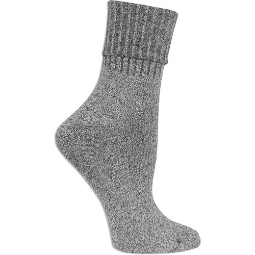 Women's Marl Turn Cuff Socks 3 Pack - Walmart.com