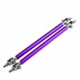 thumbnail image 2 of idain une Paire de Barres de Fixation Réglables pour Pare-Chocs avant 75mm, Violet, 2 of 4
