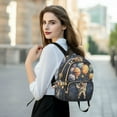 thumbnail image 6 of FORMRS Mini Backpack Purse for Women Travel Daypack Casual Shoulder Bag, Watercolor Astronaut, 6 of 7