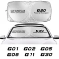thumbnail image 2 of For G30-Car Windshield Sunshade Front Window Anti UV Accessories For BMW G30 G20 G31 G05 G02 G01 G06 G07 G08 G11 G12 G14 G15 G16 G21 G32, 2 of 7