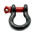 thumbnail image 3 of Tow Shackle D Ring Bow Shackle Isolator 2 Pack de accesorios de remolque para vehículos to Eccomum Grillete de remolque, 3 of 5