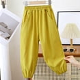 thumbnail image 2 of SJLDQY Boys Joggers Elastic Waist Loose Fit Sweatpants Lightweight Breathable Casual Trousers with Pockets, 2 of 4