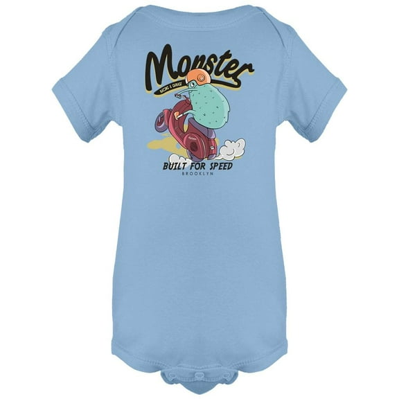 Monster Racing Bodysuit Infant -Image by Shutterstock, 6 Months