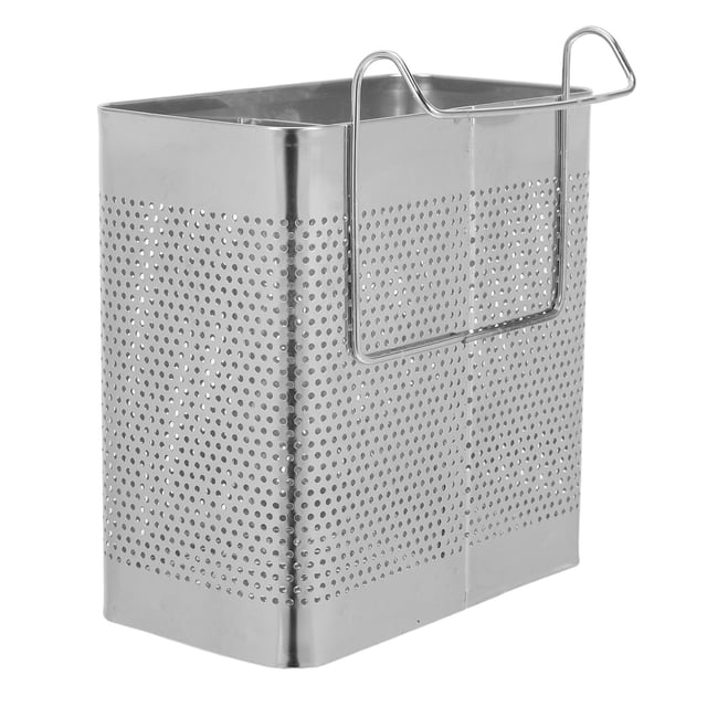Hytrove Estante De Drenaje Montado En Pared Para Utensilios Y En Acero Inoxidable Plateado