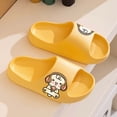 thumbnail image 2 of IVEYRTF Kids Slides Shoes Non Slip Thick Sole Casual Solid Color Home Slippers Bathroom Indoor Summer Comfort Breathable Slide Sandals, 2 of 6