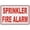 Warning Sign 3, variant on Sprinkler Control Room Sign, Aluminum Tin Warning Signs for Home Outdoor Garden 8"x12", Durable Weatherproof Fire Safety Sign for Building