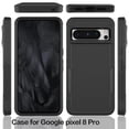 thumbnail image 2 of [PST] Google Pixel 8 Pro Hard Case, Dual Layers Heavy Duty Rubber Armor Bumper Hard Case Cover, 2 of 5