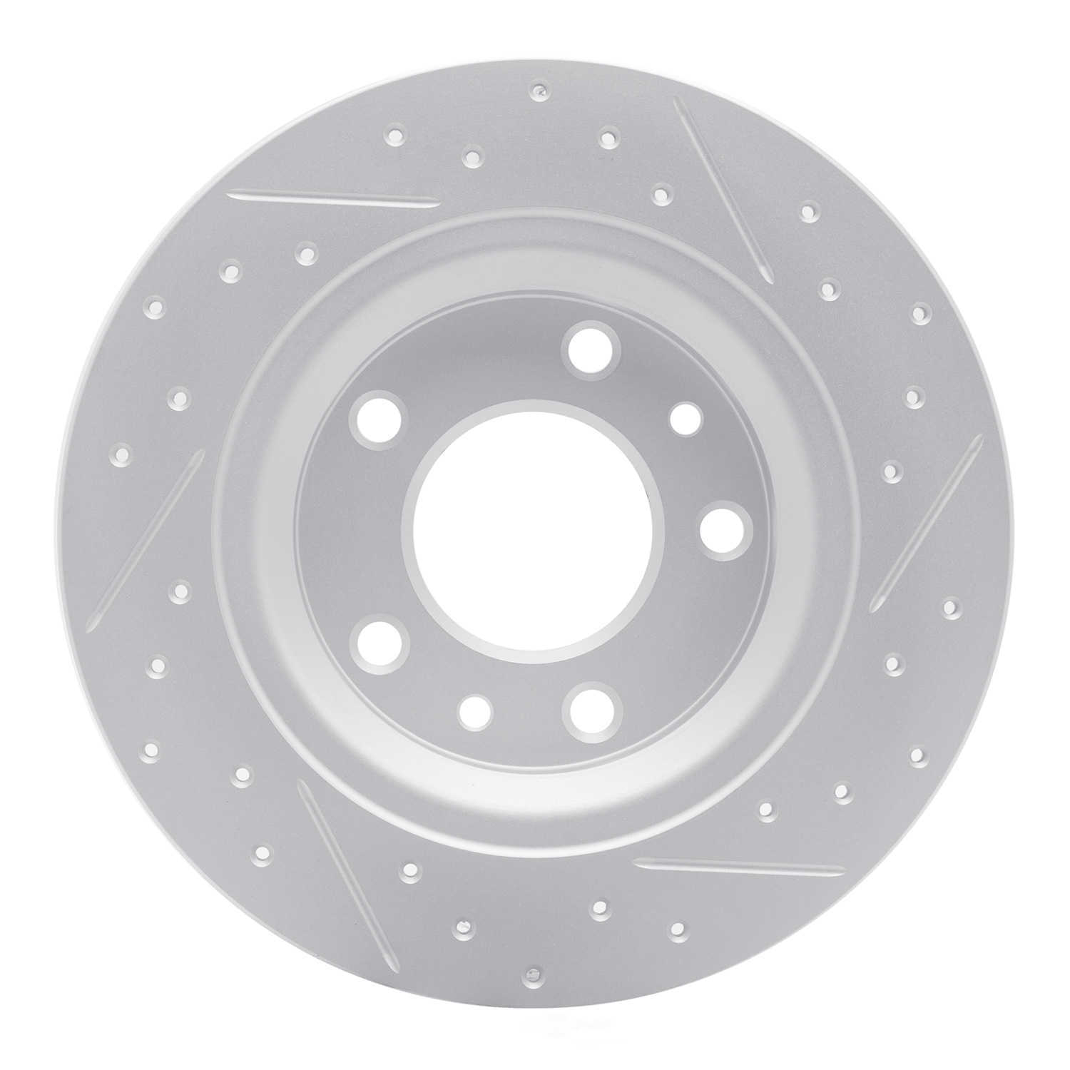 Dynamic Friction Company 830-54064L DFC Geoperformance Rotor - Drilled and Slotted