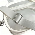thumbnail image 4 of Clear Bags Lightweight Water Repellent Crossbody Messenger Bag, Sleek Minimalist Transparent Tote Easy Maintenance For City & Seaside Daily Use, 4 of 9