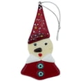 thumbnail image 4 of GlassOfVenice Murano Glass Elf Christmas Ornament - White, 4 of 6