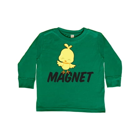 

Inktastic Im a Chick Magnet Gift Toddler Boy Girl Long Sleeve T-Shirt