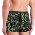 thumbnail image 3 of KLL Lilies Flowers Men's Cotton Boxer Briefs Underwear-Small, 3 of 8