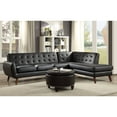 thumbnail image 6 of ACME Essick II Tufted Sectional Sofa in Leatherette, Multiple Colors, 6 of 11