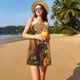 thumbnail image 3 of Balery Vintage Sunflower Cow Vestidos de verano para mujer con estampado: vestido holgado sin mangas, vestido playero informal y cómodo para días calurosos., 3 of 7