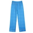 thumbnail image 3 of FAIWAD Ensemble de Pyjama à Carreaux à Manches Longues pour Femmes Chemises à Boutons avec Pantalon Grand, 3 of 4
