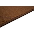 thumbnail image 6 of Custom Size Runner Rug Skid Resistant Backing Rug Runner Solid Brown Color Cut to Size Roll Runner Rugs By Feet Customize in USA Facility, 6 of 8