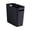Black, variant on BinKFF Small Trash Can, 3.5 Gallon Garbage Can Slim Waste Basket Plastic Trash Bin Container with Handles for Bathroom, Bedroom, Office, Home, Dorm Room, Kitchen