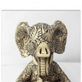 thumbnail image 3 of Estatua De Elefante Para Yoga, Decoración De Habitación Para Sala De Estar, Comedor, Artesanía De Resina, Adornos De Escultura De Animales, Accesorios Para El Hogar Yuarrent OD014313-02, 3 of 6
