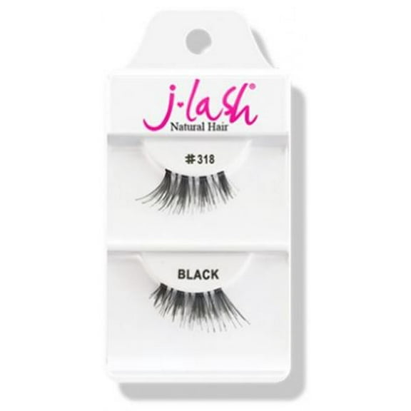 J Lash Daily Eyelashes - #318 Black