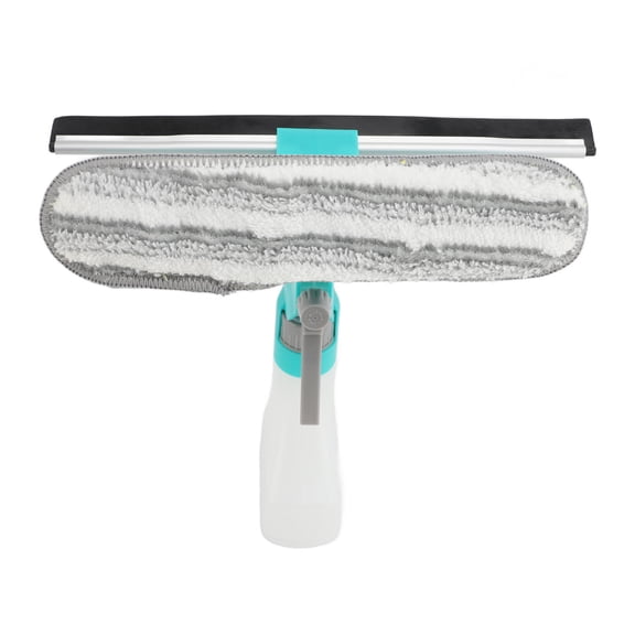 Suodoka 4-in-1 Compact Window Cleaner – Spray Bottle, Wiping Cloth, Squeegee & Absorbent Sponge for Streakless Glass, Mirrors, Car Windshield & Shower