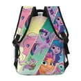 thumbnail image 4 of My Little Pony Backpacks All Over Print Cartoon College School Laptop Bag Bookbag Students Travel Work Shoulder Bag Daypack, 4 of 6