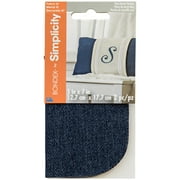Bondex Blue Denim 5" x 7" Fabric Iron-on Patches, 2 Pieces
