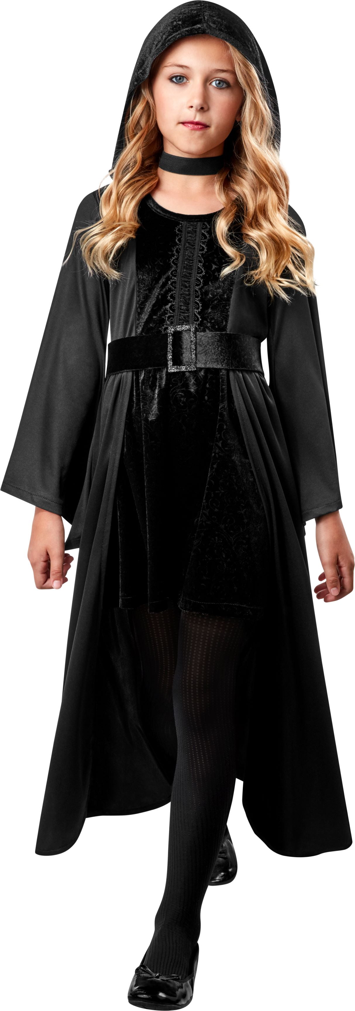 Girls Coven Halloween Costume M, Black