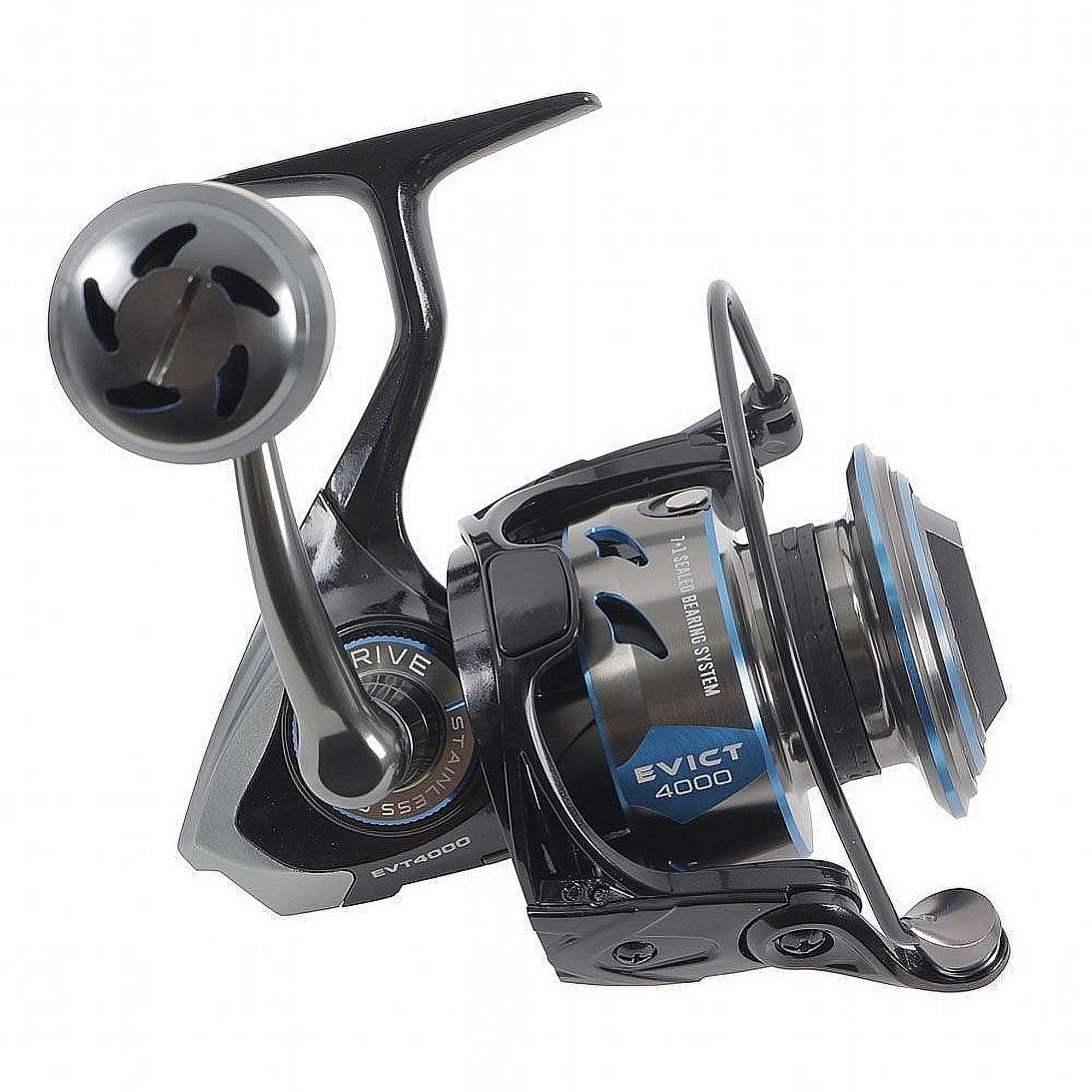 tsunami evict 5000 spinning reel II Tsunami Fishing Tackle compromise spinning reel built to outmuscle inshore and nearshore species Tsunami TSEVT5000 Evict Spinning Reel