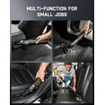 thumbnail image 6 of Slim V8 APEX Car Vacuum, 4-in-1 Portable Mini Cordless Vacuum with 19000pa Suction Power, Type-C Charge, 2 Suction Modes, Handheld Vacuum for Small Jobs, Car, Office Desk, Keyboards (Black), 6 of 8