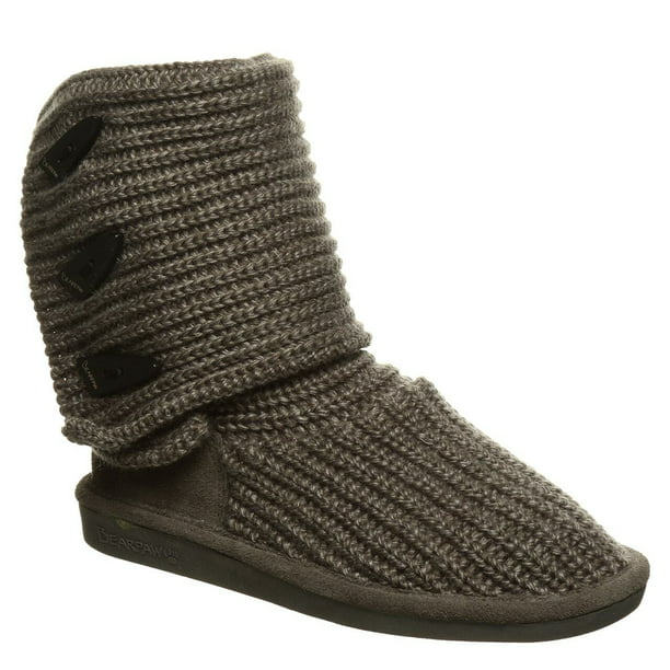 Bearpaw Women's Knit Tall Boots - Walmart.com