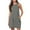 Gray, variant on GERsome Women's Summer Dresses Beach Casual Sleeveless Solid Color Tank Loose Sundress with Pocket