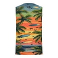 thumbnail image 3 of Momasggi Hawaiian Tank Tops for Men Beach Tanks Summer Crew Neck Sleeveless T-Shirts Tropical Graphic Tees Casual Vacation Tank Top Orange L, 3 of 4