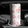 thumbnail image 5 of Pink Cherry Blossom 20 Oz Insulated Stainless Steel - Insulated Water Bottle- Birthday Gifts for Mom Sister Friends Women, 5 of 7