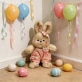 thumbnail image 4 of LEFTHIGH Home Cute Easter Bunny Plush Toy Soft Stuffed Animal Festive Spring Decor for Kids Adults Holiday Gift 35cm Home, 4 of 6