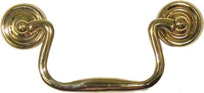 STARTS AT ONE PER ORDER Vintage Swan Neck Bail Pull Drop Handle Drawer Pull 