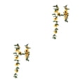 thumbnail image 2 of Ounissouiy Guirnalda de girasoles artificiales para colgar, 10 flores vívidas y realistas, estante de libros para el hogar, puerta, fotografía, 2Conjunto, 2 of 6