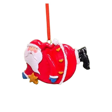 

WANYNG the Listed Santa Snowman Painted Gift Tree Decoration Pendant Hangs C