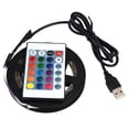 thumbnail image 2 of Tira LED USB, DC 5V USB LED Flexible LE D para fondos de TV RGB Flexible LE Diseño fácil de usar Jadeshay A, 2 of 8
