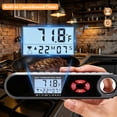 thumbnail image 3 of AGCAN Digital Meat Thermometer, Instant Read Meat Thermometer with Countdown and Timing Functions, Food Thermometer for Cooking, BBQ, Grilling, Baking, Gifts for Him Dad, 3 of 10