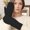 Black, variant on Winter Thermal Lambswool Cold Weather Riding Skiing Sports Windproof Touchscreen Compatible Mittens Dark Gray One Size