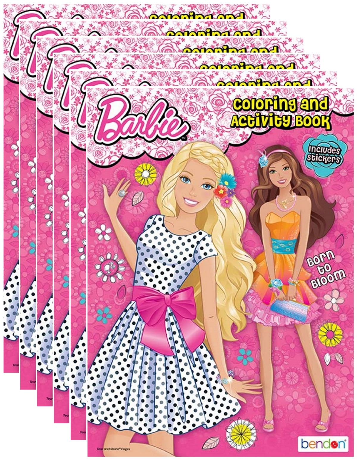 barbie stickers walmart