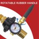thumbnail image 2 of Helium Latex Balloon Filler Air Flow Inflator Regulator 0-3000 PSI with Gauge for CGA580 Tank Valve, 2 of 5