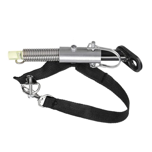 Attelage de Remorque de Vélo Gauche Universel Attelage de Remorque de Vélo (Noir)