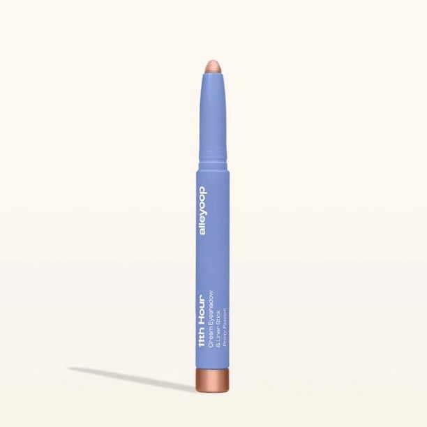 ALLEYOOP Barra de sombra de ojos en crema resistente al agua de 11 horas, lápiz de sombra de ojos de larga duración y delineador de ojos en crema en polvo y resaltador, sombra de ojos a prueba de manc